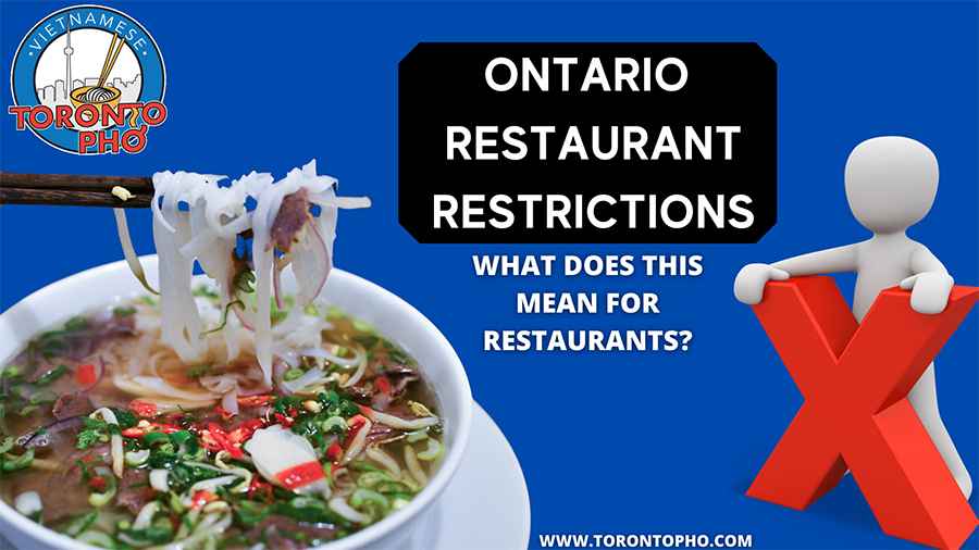 Ontario Restaurant Restrictions