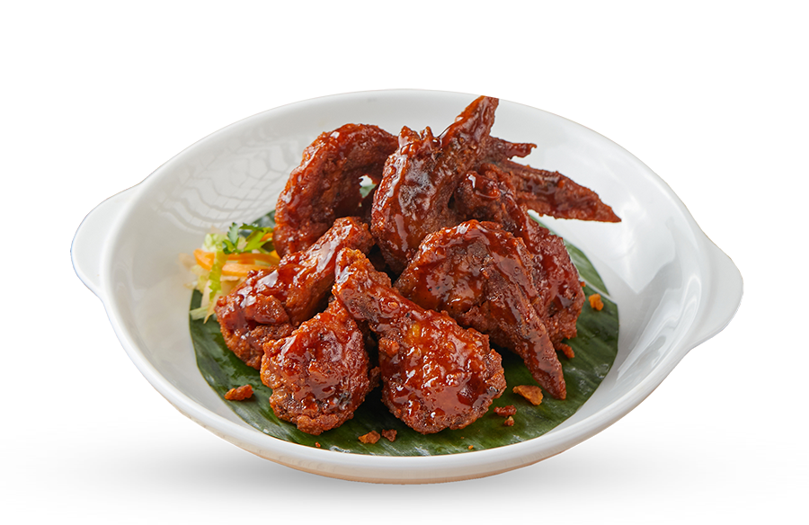 How to Prepare Honey BBQ Chicken Wings (Cánh Gà Chiên Mật Ong)