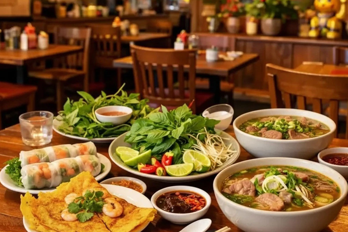 Why Do Vietnamese Restaurants Serve So Many Fresh Herbs on the Side?