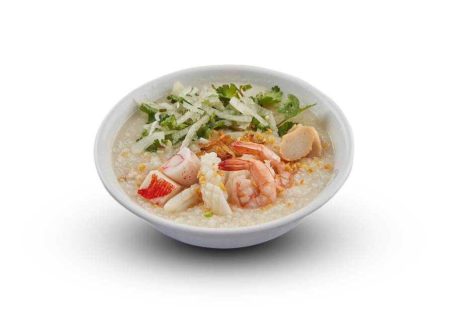 Vietnamese Seafood Congee 