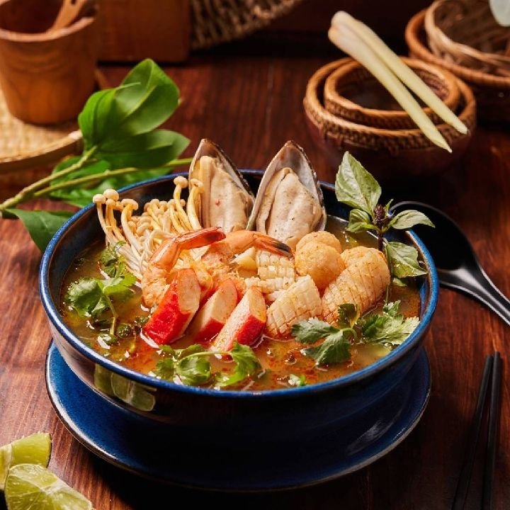 Step-by-Step Seafood Tom Yum Soup Recipe
