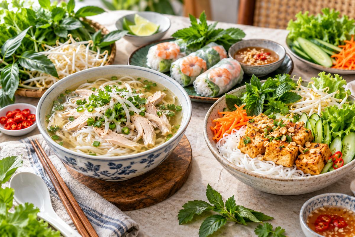 Vietnamese dishes without red meat Vietnamese dishes without red meat