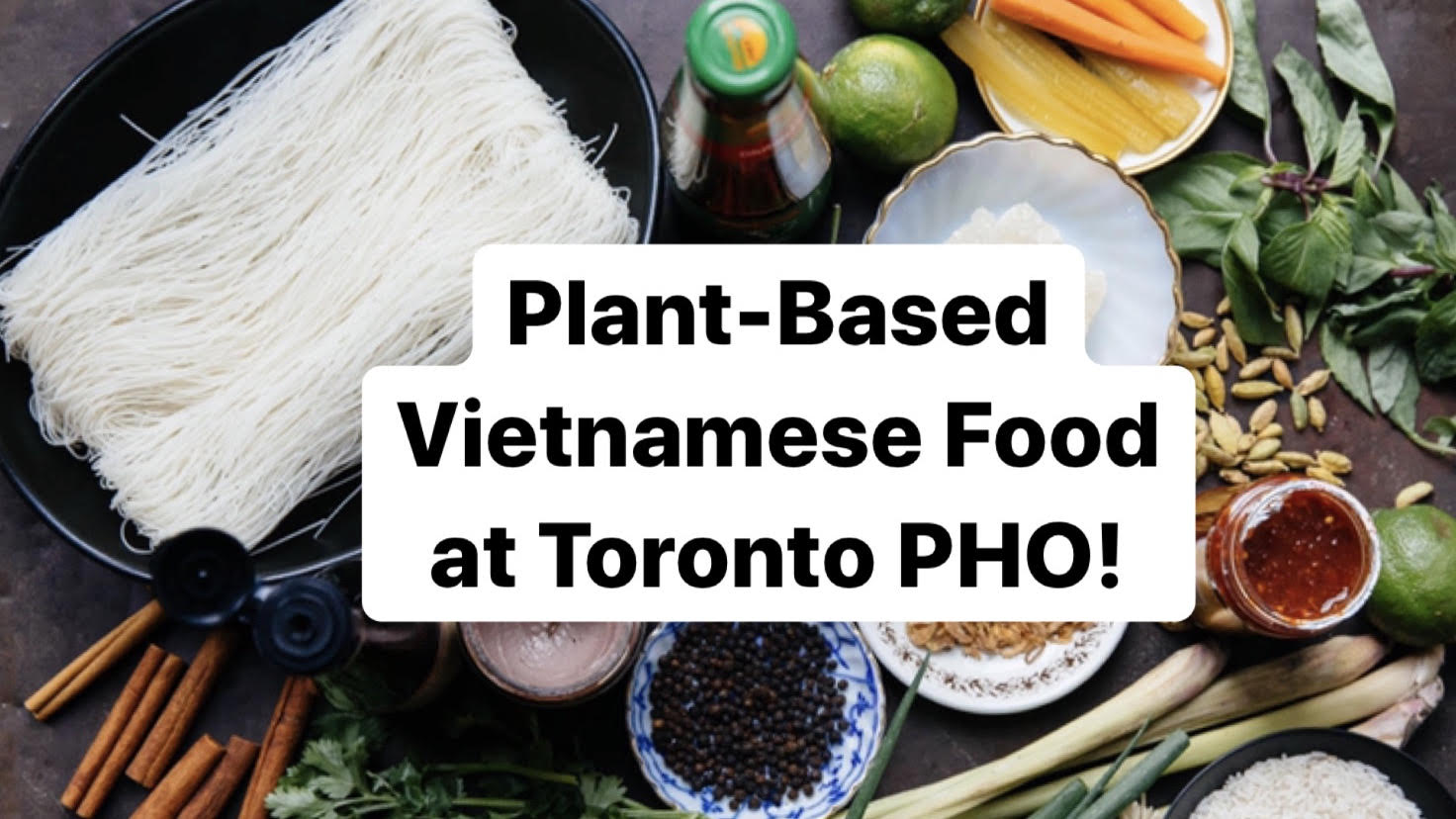 PLANT-BASED VIETNAMESE FOOD AT TORONTO PHO.