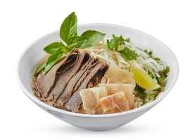 Well Done Beef and Tendon (Phở Nạm Gân)