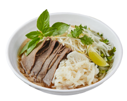 Well Done Beef and Tripe (Phở Nạm Sách)