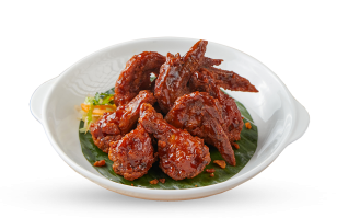 Honey BBQ Chicken Wing (Cánh Gà Chiên Mật Ông)