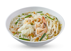 Seafood Egg Noodle in Soup (Mì Đồ Biển)