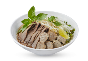 Well Done Beef and Beef Ball (Phở Nạm, Bò Viên)