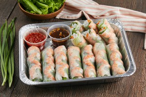 Fresh Rolls with Peanut Sauce (Gỏi Cuốn)