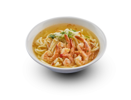 Udon Noodle Soup with Shrimp (Bánh Canh Tôm)